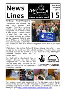 News Lines Autumn Bulletin 2011