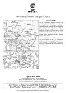 Wir wünschen Ihnen eine gute Anreise Flughafen Hamburg-Fuhlsbüttel A7