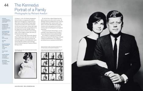 JFK and Family by Richard Avedon