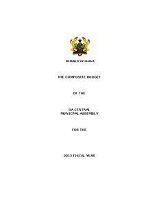 REPUBLIC OF GHANA  THE COMPOSITE BUDGET