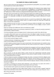 Les!emplois!du!temps!au!lycée!Lavoisier! Alors!que!certains!parents!font!état!d’emplois!du!temps!particulièrement!déséquilibrés,!nous!souhaitons!rappeler! à!tous!les!parents!un!certain!nombre!d’éléments!:! L