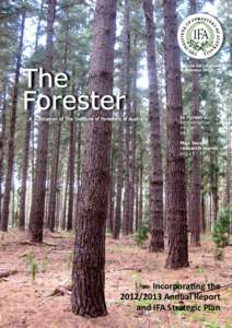 Volume 56 | Number 3 September 2013 Is Forestry... becoming too insular?