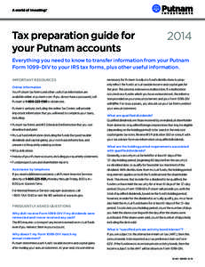 Investment / Government / Income tax in the United States / IRS tax forms / International taxation / Dividend / Qualified dividend / Capital gains tax / Alternative Minimum Tax / Taxation in the United States / Internal Revenue Service / Public economics