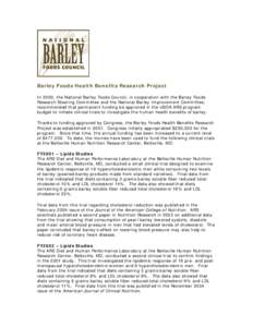 Microsoft Word - Barley Foods Health Benefits Research Project.doc