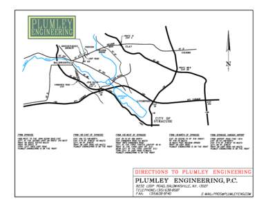 PLUMLEY ENGINEERING ROUTE 31 EXIT 11