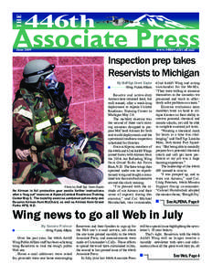 June[removed]Inspection prep takes Reservists to Michigan By Staff Sgt. Grant Saylor Wing Public Affairs