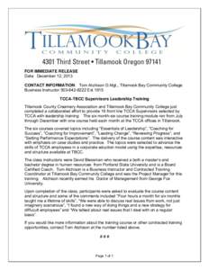 Tillamook /  Oregon / Tillamook County Creamery Association / Tillamook County /  Oregon / Tillamook Bay Community College / Tillamook people / Tillamook Bay / Oregon / Oregon Coast / West Coast of the United States