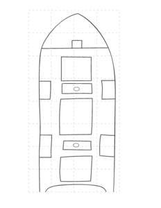 Cornelia B. Windiate Great Lakes Schooner Site Plan Ship’s Wheel