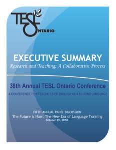 Microsoft Word - TESL Exec Summary_v3 TESL changes[removed]doc