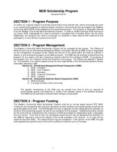 Microsoft Word - MCB Scholarship[removed]doc