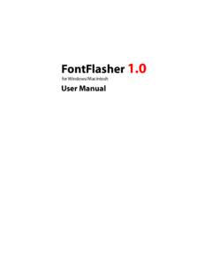 Microsoft Word - FontFlasher3.doc