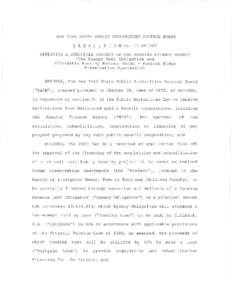 NEW YORK STATE PUBLIC AUTHORITIES CONTROL BOARD R E S 0 L U T I 0 N No. 14-HF-567 APPROVING A SPECIFIED PROJECT OF THE HOUS ING FINANCE AGENCY (Tax Exempt Debt Obligation and Affordable Housing Revenue Bonds - Hemlock Ri