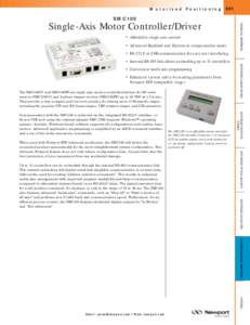 Motorized Positioning  851 SMC100