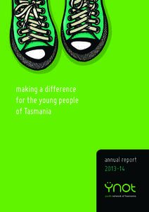 making a difference for the young people of Tasmania annual report[removed]