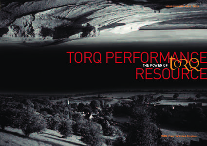 TORQ. To the land down under.  TORQ PERFORMANCE RESOURCE THE POWER OF