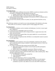 Microsoft Word - NSTIC Initiation First Session Comments Report SR.doc