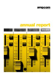 ampcom Australian Music Performance Committee annual report[removed]