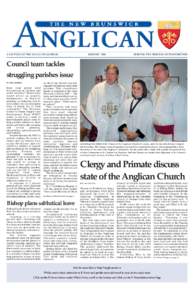 JANUARY[removed]THE NEW BRUNSWICK ANGLICAN A SECTION OF THE ANGLICAN JOURNAL