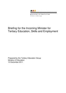 Vocational education / Tertiary education / Higher education / Wānanga / Te Wānanga o Aotearoa / Education / Educational stages / Education in New Zealand