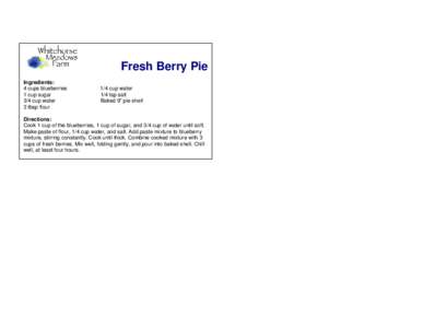Microsoft Word - Fresh_Berry_Pie.doc