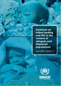 Guidance on Infant feeding and HIV in the context of refugees and displaced
