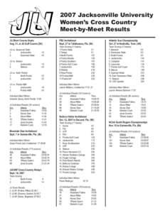 JU Women's Cross Country Performances:Layout 1.qxd