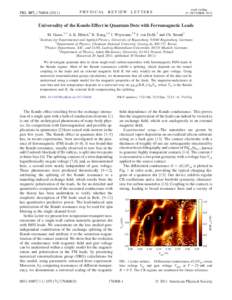 Spintronics / Theoretical computer science / Renormalization group / Magnetic field / Magnetism / Kondo effect / Magnet / Quantum stirring /  ratchets /  and pumping / Physics / Electromagnetism / Condensed matter physics