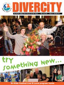 the official newsletter of the city of port phillip | issn | issue 61 feb/martry … w