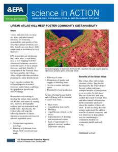 Urban Atlas Will Help Foster Community Sustainability