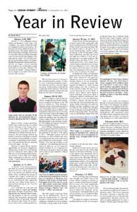 Page 12 • CEDAR STREET  Times • December 20, 2013 Year in Review