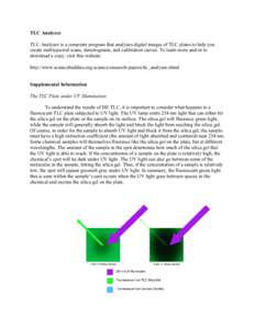 Lighting / Electromagnetic spectrum / Ultraviolet / Film speed / Image noise / Cosmic distance ladder / Light-emitting diode / Calibration curve / Thin layer chromatography / Chemistry / Science / Electromagnetic radiation