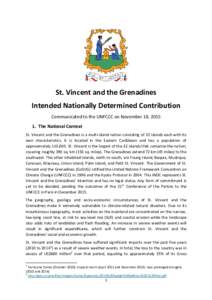 Climate change / United Nations Framework Convention on Climate Change / Adaptation to global warming / Global warming / Kyoto Protocol / Intergovernmental Panel on Climate Change / Low-carbon economy / Climate resilience / Emissions trading / Draft:Climate change in Lebanon / Outline of Saint Vincent and the Grenadines