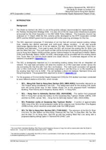 Consultancy Agreement No. NEX/2213 EIA Study for Shatin to Central Link – Mong Kok East to Hung Hom Section Environmental Impact Assessment Report (Final)  MTR Corporation Limited