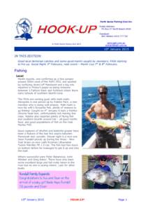 Perth Game Fishing Club Inc Postal Address: PO Box 57 North Beach 6920 President: Ben Weston[removed]
