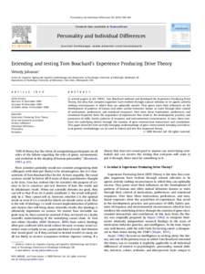 Personality and Individual Differences–301  Contents lists available at ScienceDirect Personality and Individual Differences journal homepage: www.elsevier.com/locate/paid