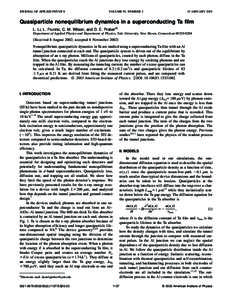 JOURNAL OF APPLIED PHYSICS  VOLUME 93, NUMBER 2 15 JANUARY 2003