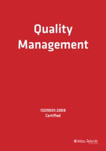 Technology / Quality / ISO / Quality management system / Quality assurance / Software development process / Corrective and preventive action / Supply chain / Quality audit / Business / Quality management / Management
