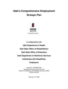 Microsoft Word - Utah Strategic Plan[removed]doc