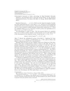 BULLETIN (New Series) OF THE AMERICAN MATHEMATICAL SOCIETY Volume 42, Number 1, Pages 93–98