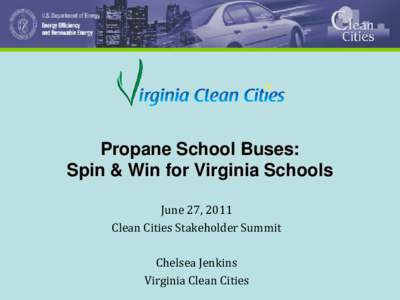 Propane School Buses: Spin & Win for Virginia Schools