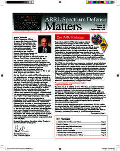 Spectrum Defense Newsletter Number THREE.indd