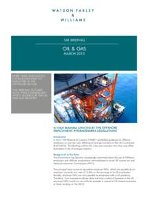 Microsoft Word - Oil & Gas Tax Briefing Feb 2015