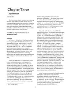 Criminal law / United States v. Booker / Tapia v. United States / Mandatory sentencing / Plea bargain / Sentence / United States v. Rodriquez / Fair Sentencing Act / Habitual offender / Law / United States criminal procedure / Criminal procedure