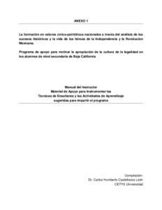 Comisión Organizadora del Estado de Baja California para la Conmemoración del Bicentenario de la Independencia Nacional y Centenario de la Revolución Mexicana