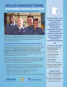 Skilled worker / Minnesota / North Central Association of Colleges and Schools / Hennepin Technical College / Workforce development