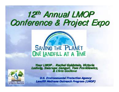 12th Annual LMOP Conference & Project Expo