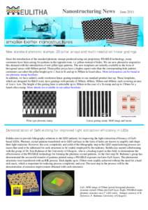 Electromagnetic radiation / Condensed matter physics / Metamaterials / Photonic crystal / Lighting / Light-emitting diode / Optics / Physics / Photonics