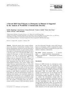 J Mol Evol[removed]:85–97 DOI: [removed]s00239[removed]x