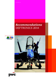 www.pwc.in  Recommendations DEFTRONICS 2014  Overview