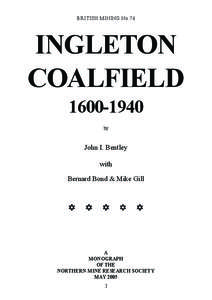 Geology of England / Mining in England / Geography of Greater Manchester / Lancashire Coalfield / Ingleton Coalfield / Ingleton / Geography of England / Counties of England / England